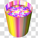 Plasma Gradient Tumbler Icons, plFrmwtwt_x, multicolored drinking glass illustration transparent background PNG clipart