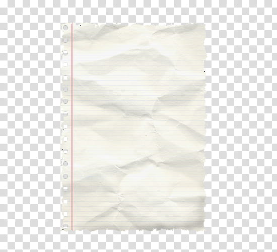 Hoja arrugada, white paper transparent background PNG clipart