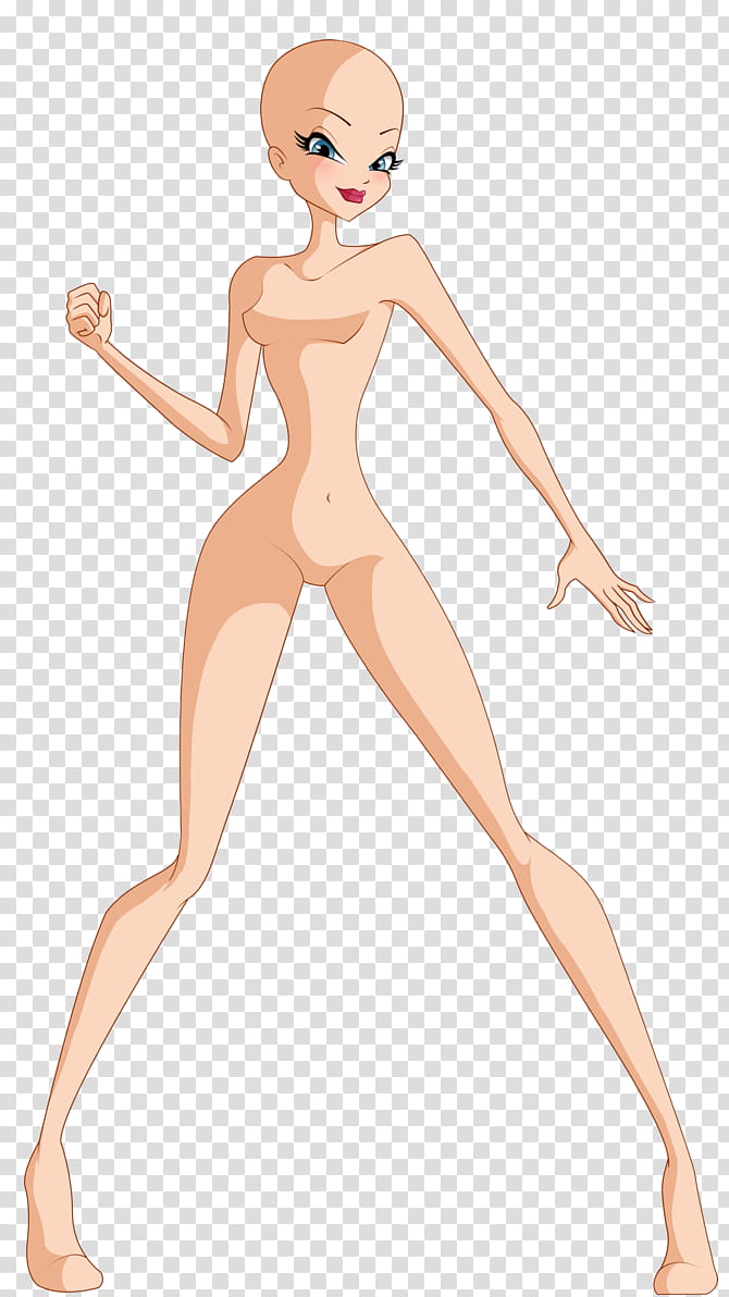 World of Winx, Base , nude standing woman illustration transparent background PNG clipart