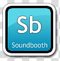 Black n Blue icon pack, Soundbooth icon transparent background PNG clipart