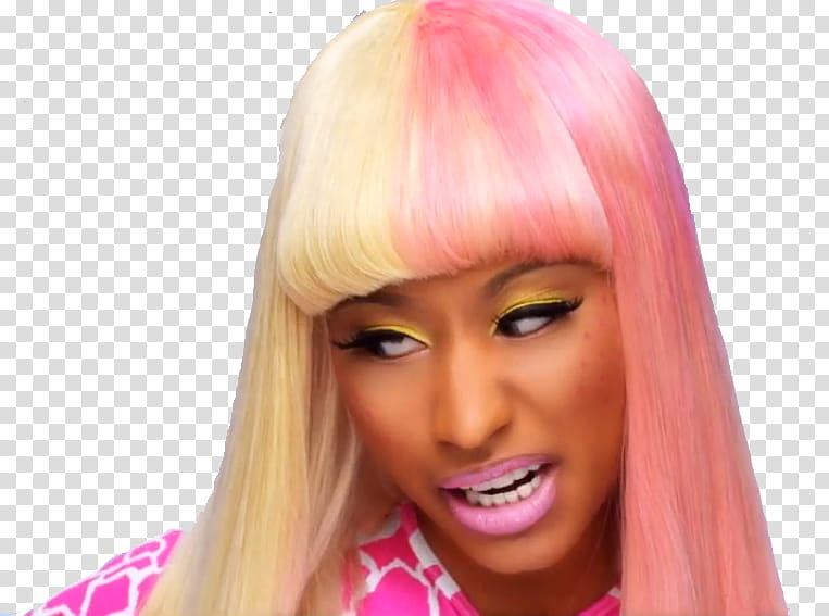 Nicki Minaj super bass transparent background PNG clipart