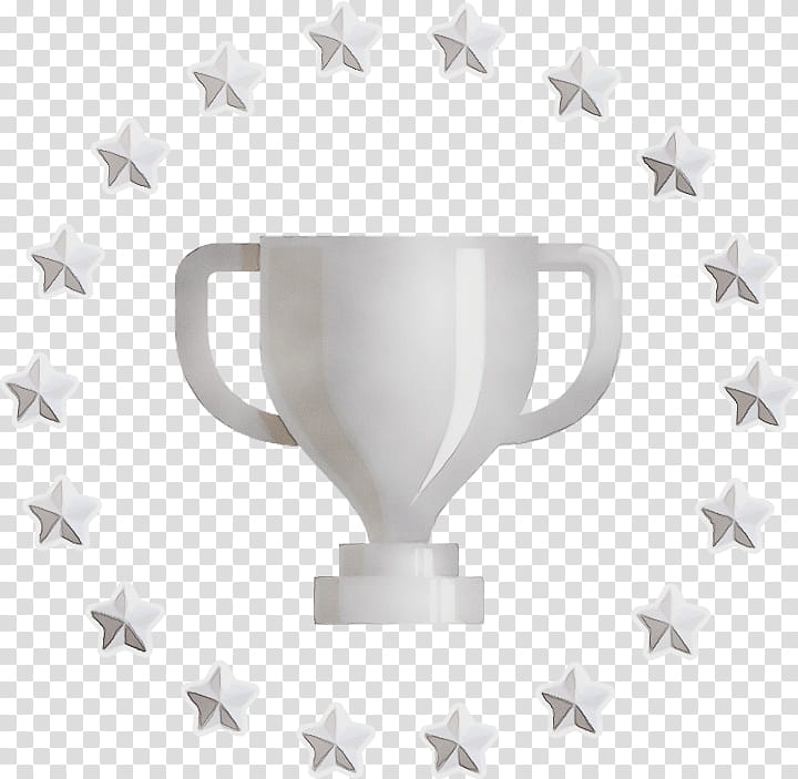 Trophy, Watercolor, Paint, Wet Ink, White, Mug, Drinkware, Logo transparent background PNG clipart