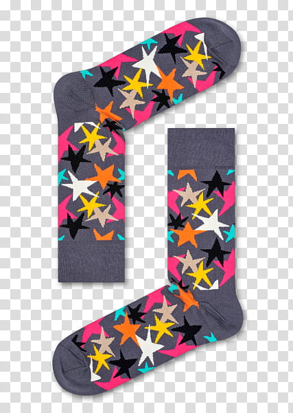 Stars, Sock, Happy Socks, Clothing, Online Shopping, Happy Socks X, Shoe transparent background PNG clipart