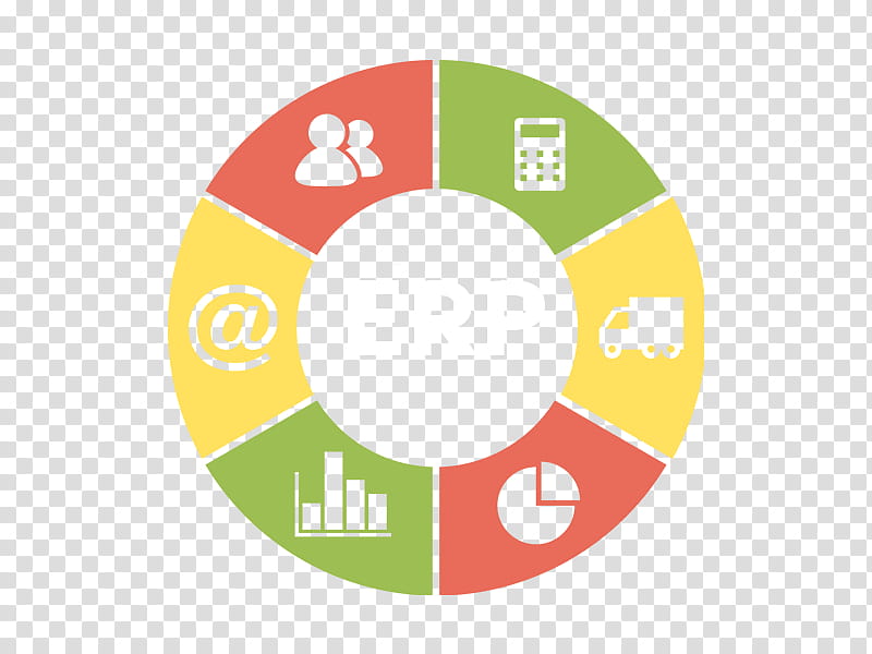 Circle Design, Enterprise Resource Planning, Business Productivity Software, Computer Software, Customerrelationship Management, Sap Erp, Information Technology, Project Management, Yellow, Text transparent background PNG clipart