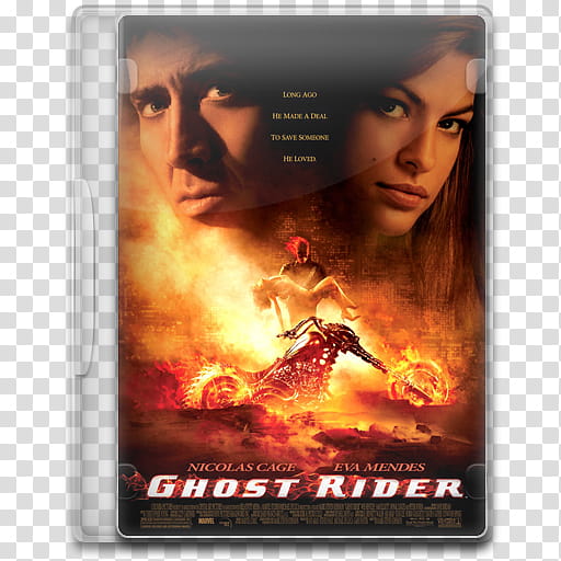 Movie Icon , Ghost Rider, Ghost Rider case cover transparent background PNG clipart