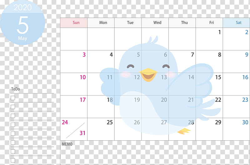May 2020 Calendar May Calendar 2020 Calendar, Text, Line transparent background PNG clipart