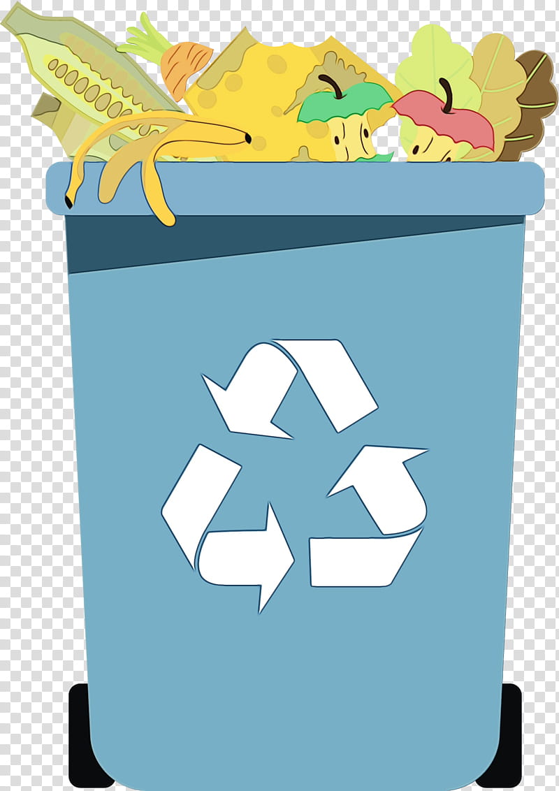 waste container waste containment recycling bin recycling, Watercolor, Paint, Wet Ink transparent background PNG clipart