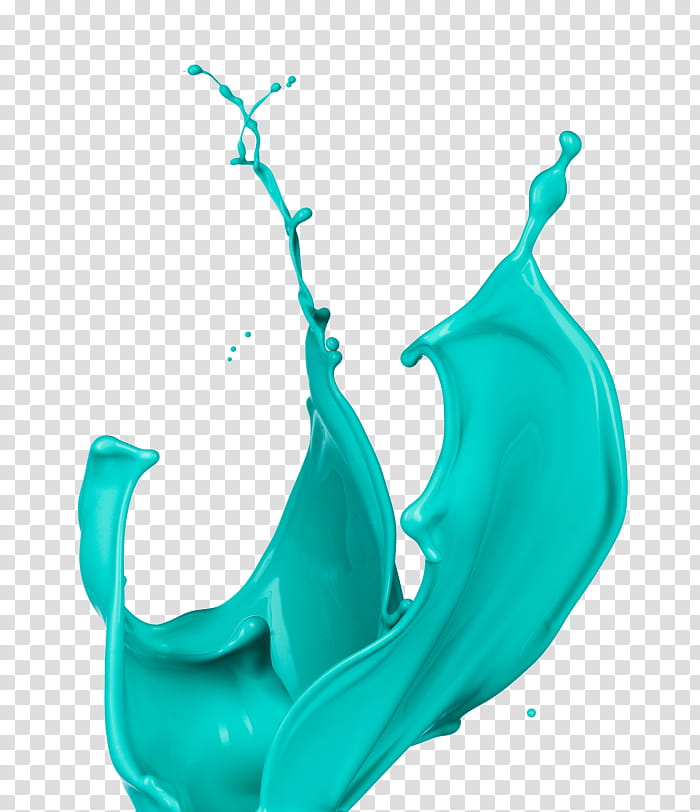 Water Splash, Paint, Color, Aerosol Paint, Aqua, Turquoise transparent background PNG clipart