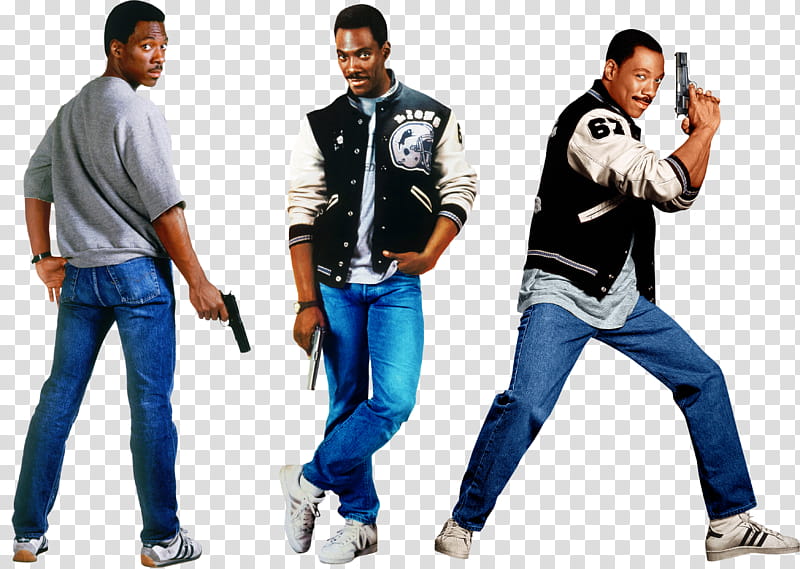 Eddie Murphy Axel Foley x transparent background PNG clipart