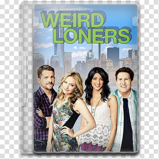 TV Show Icon Mega , Weird Loners, Weird Loners DVD case transparent background PNG clipart