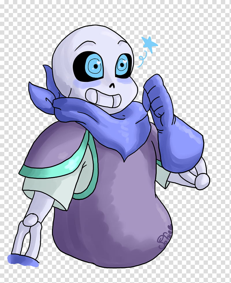 Blueberry Killer Sans - Underswap Sans Colored Sprite - Free Transparent  PNG Clipart Images Download