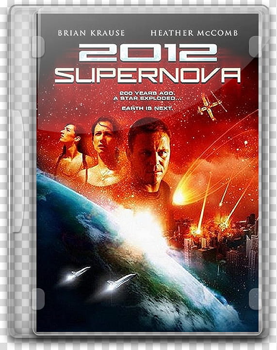Supernova  DVD Case Icon transparent background PNG clipart