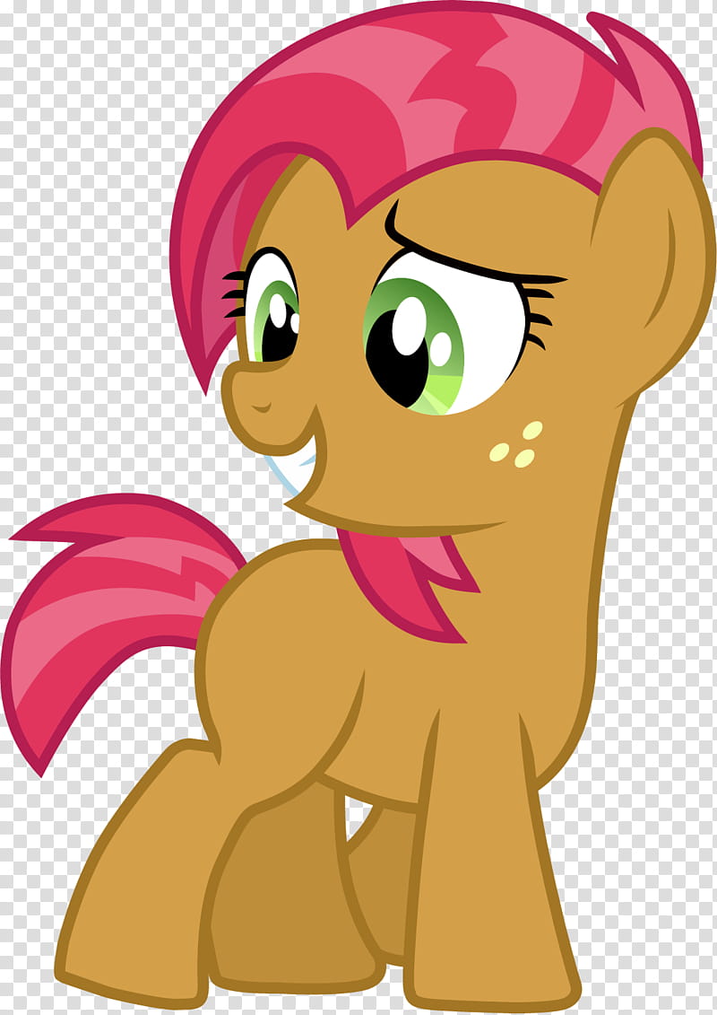 Babs Seed , pink haired brown My Little Pony illustration transparent background PNG clipart