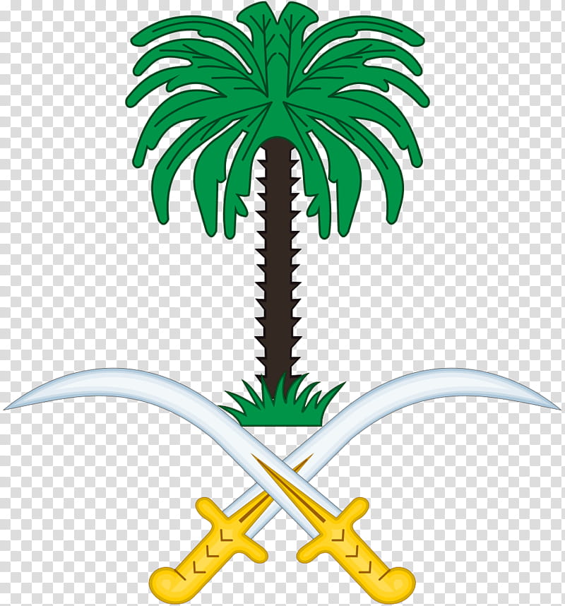 Cartoon Palm Tree, Saudi Arabia, Emblem Of Saudi Arabia, House Of Saud, Flag Of Saudi Arabia, United States Of America, King Of Saudi Arabia, Kingdom Of Hejaz transparent background PNG clipart