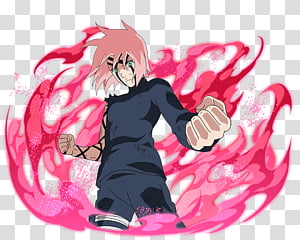 Sakura Haruno Cool transparent background PNG clipart