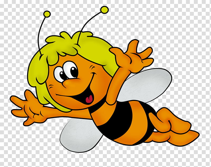 Honey, Bee, Maya The Bee, Insect, Beehive, Honey Bee, Cartoon, Honeybee transparent background PNG clipart