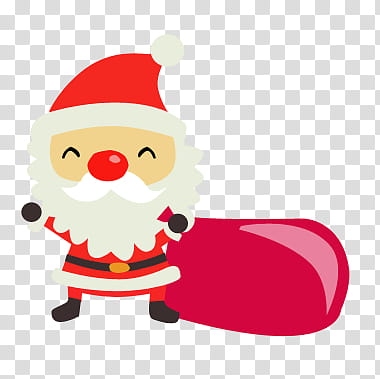 Navidad, santa claus illustration transparent background PNG clipart