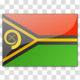 countries icons s., flag vanuatu transparent background PNG clipart