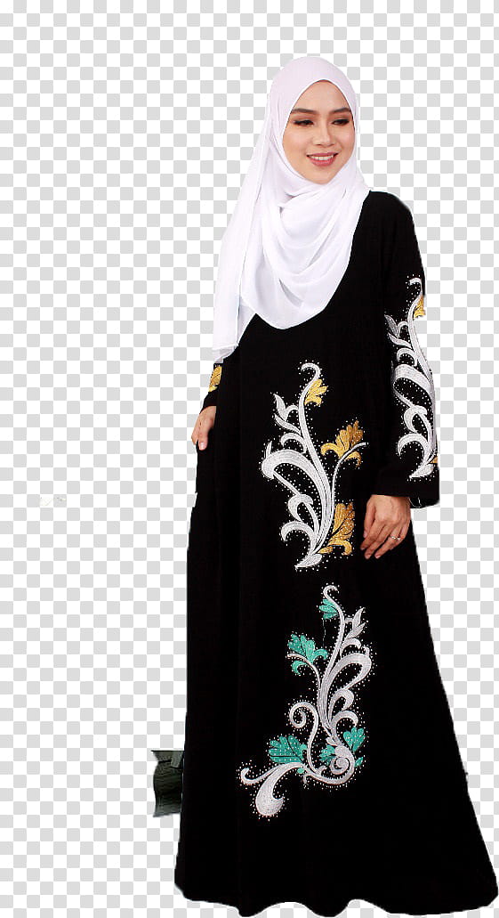 Watch, Abaya, Robe, Handbag, Fashion, Sleeve, Modesty, Swarovski transparent background PNG clipart