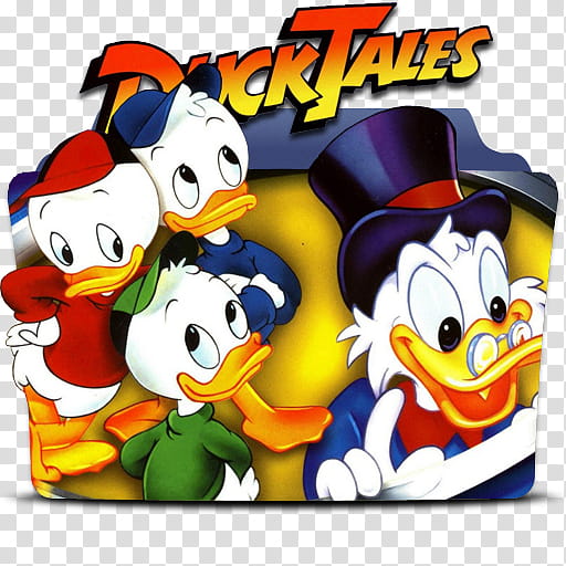 Icons TV , icon_ducktales, Disney DuckTales folder icon transparent background PNG clipart