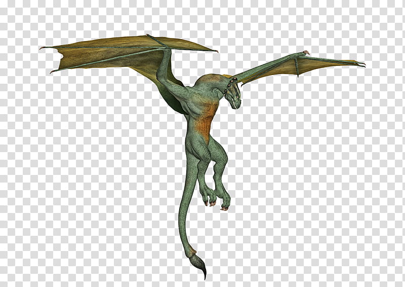 Dragon , green and yellow dragon character transparent background PNG clipart