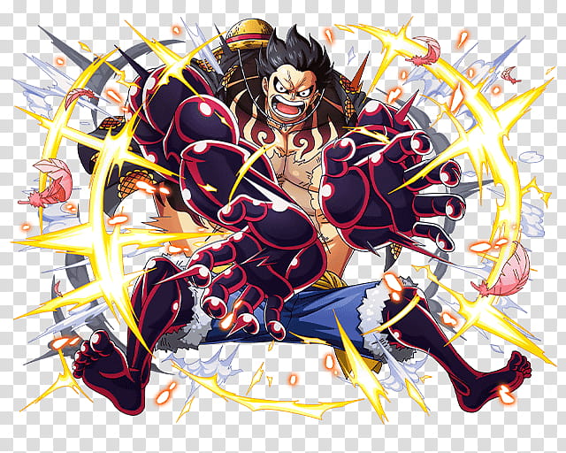 Monkey D Luffy Gear Bound Man One Piece Male Character Illustration Transparent Background Png Clipart Hiclipart