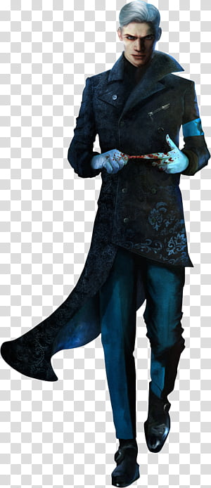 Devil May Cry 5 Vergil Screen Render PNG by VigoorDesigns on