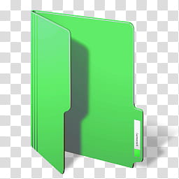 Color Folder Icons And MS, Green, green folder illustration transparent background PNG clipart