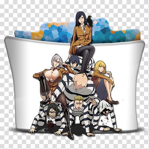 Prison School Folder Icon, Prison School Folder Icon transparent background PNG clipart