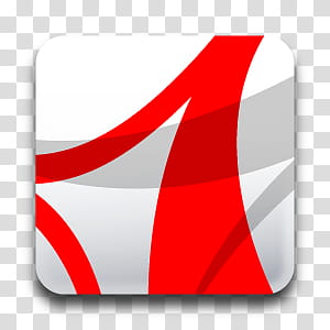 Software Icons Pack, Adobe Acrobat Reader transparent background PNG clipart