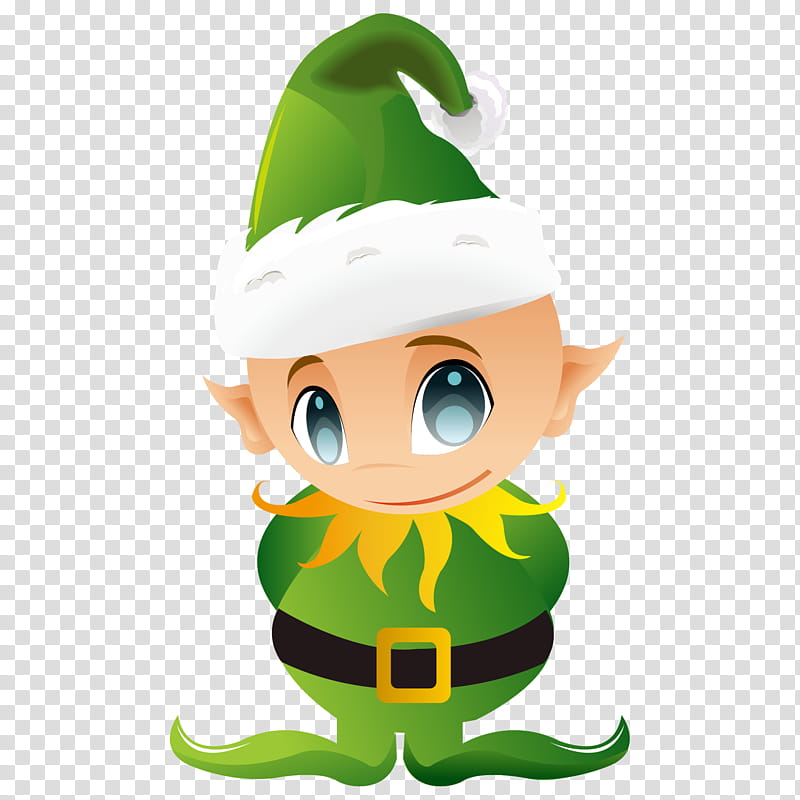 Christmas Elf, Santa Claus, Christmas Day, Drawing, Lutin, Green, Cartoon, Leaf transparent background PNG clipart