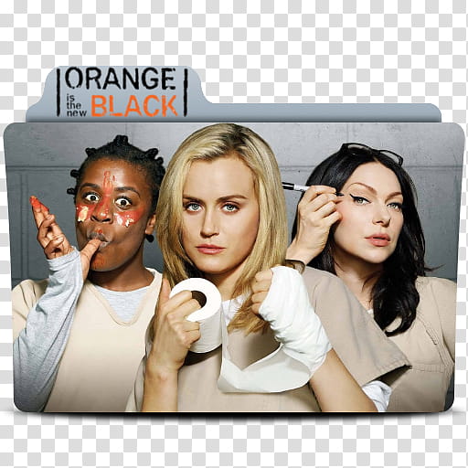 Orange is the new Black Folder Icon , oitnb transparent background PNG clipart