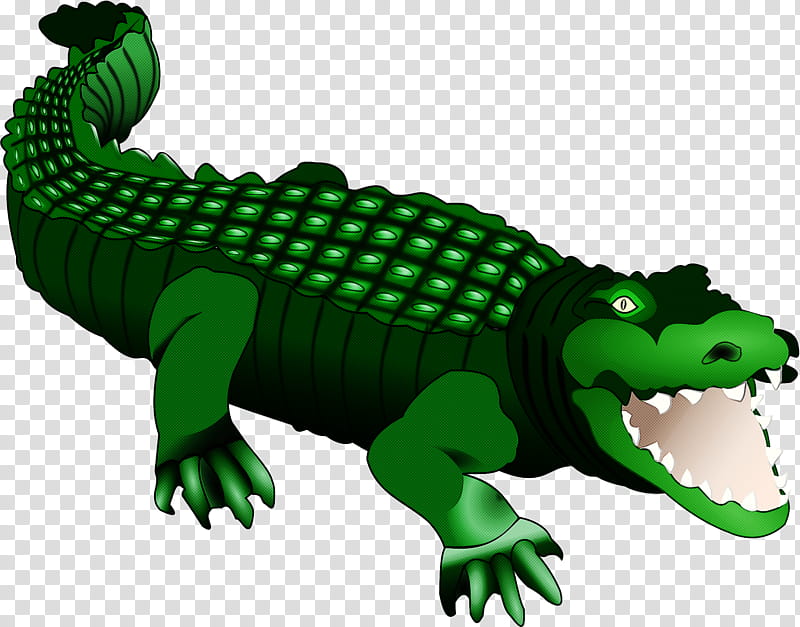 reptile crocodilia crocodile green alligator, Animal Figure, Nile Crocodile, Saltwater Crocodile, American Crocodile, Toy, Lizard, Scaled Reptile transparent background PNG clipart