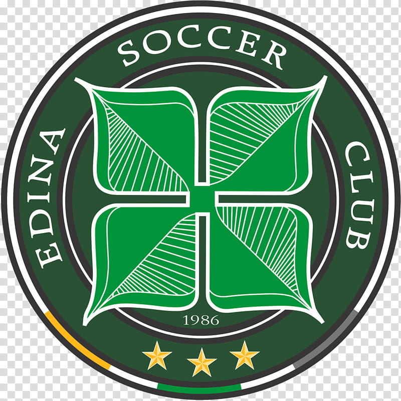 Football, Edina, Logo, Emblem, Badge, Green, Symbol, Crest transparent background PNG clipart