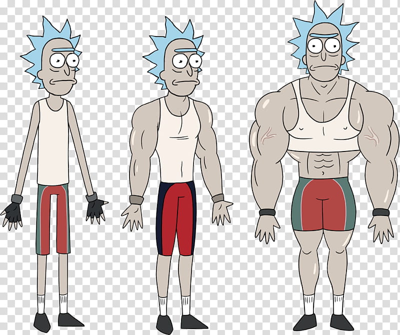 Rick and Morty HQ Resource , three men transparent background PNG clipart