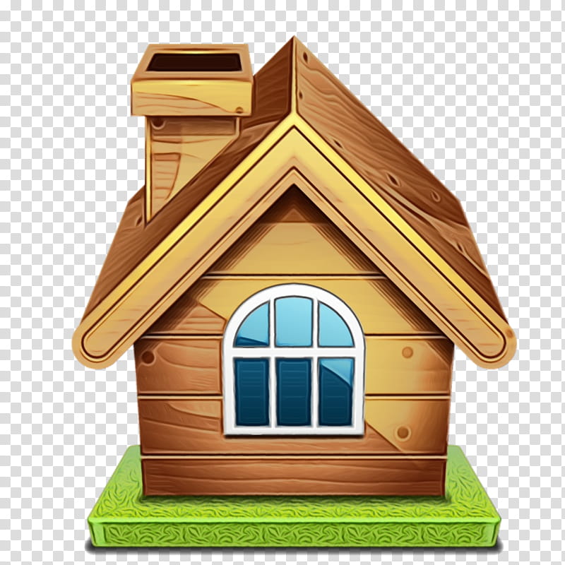 house roof property home real estate, Watercolor, Paint, Wet Ink, Bird Feeder, Cottage, Building, Wood transparent background PNG clipart