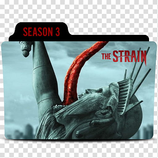 The Strain Season  Folder Icon , the strain season  transparent background PNG clipart
