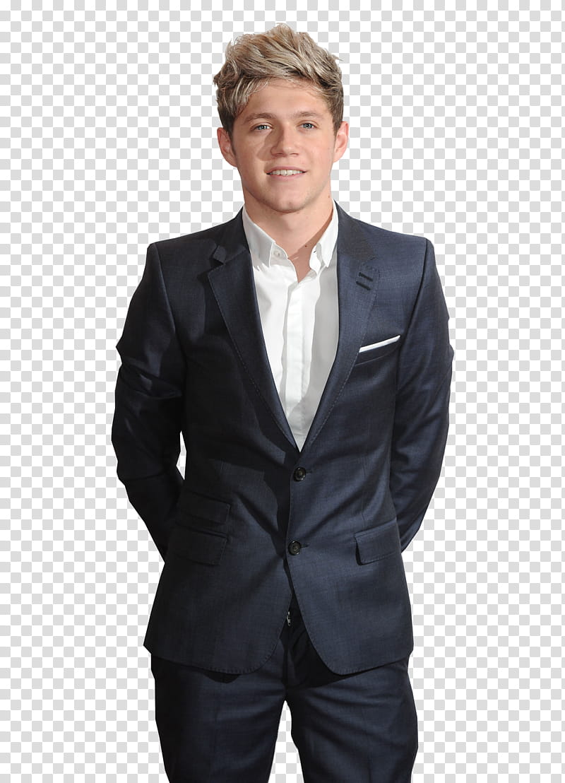 Niall Horan, men's black tuxedo transparent background PNG clipart