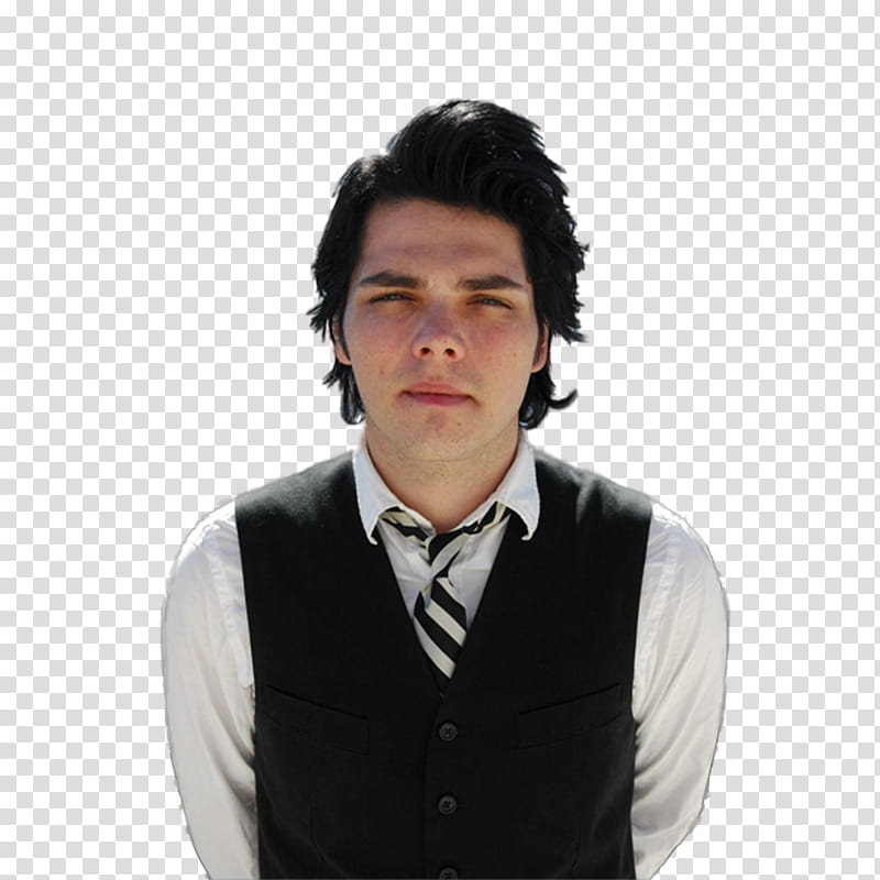 Gerard Way transparent background PNG clipart