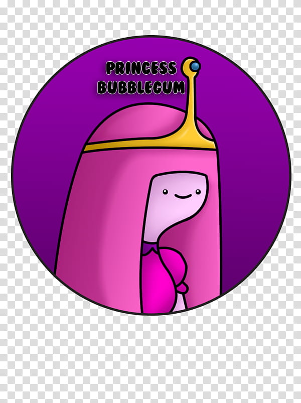 Princess Bubblegum Pin transparent background PNG clipart