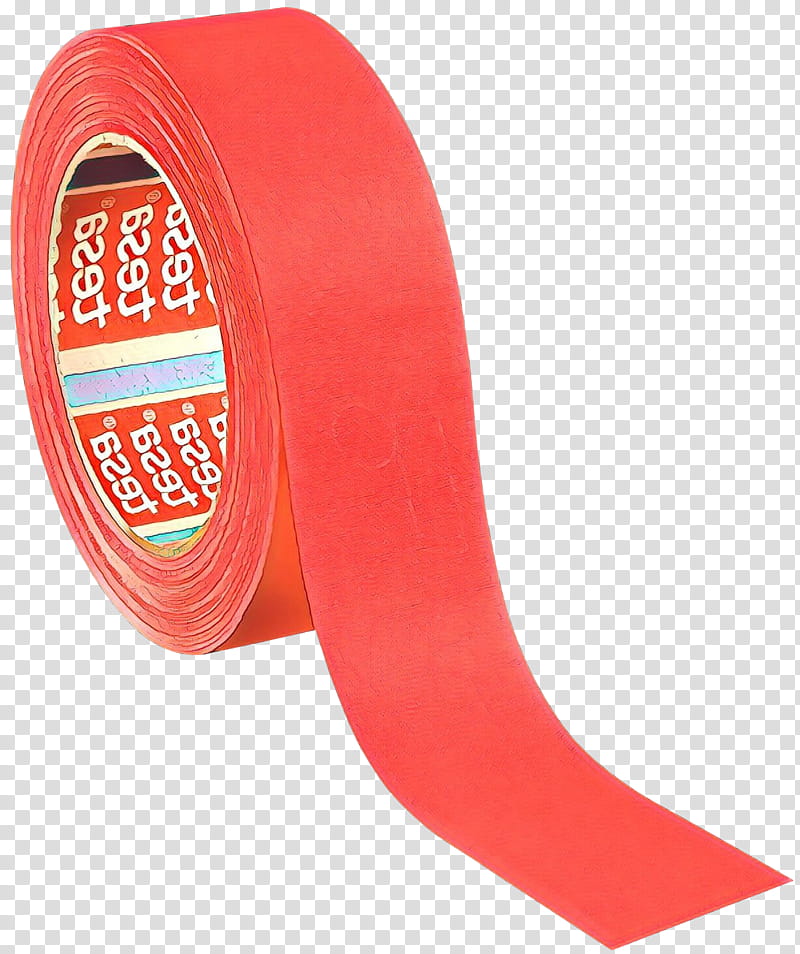 Red Background Ribbon, Duct Tape, Pink, Gaffer Tape, Orange, Boxsealing Tape, Adhesive Tape, Electrical Tape transparent background PNG clipart