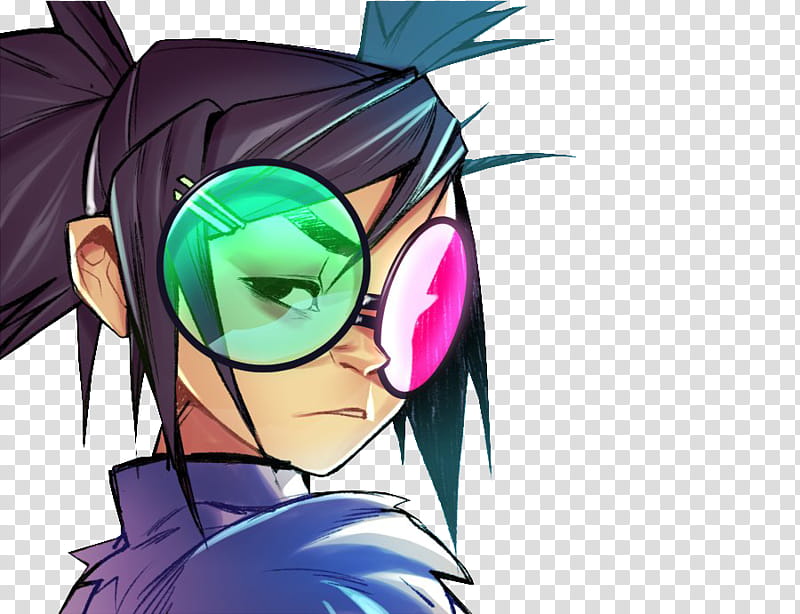 Gorillaz Noodle transparent background PNG clipart