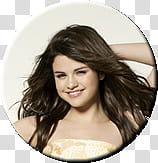 circulos Selena Gomez transparent background PNG clipart