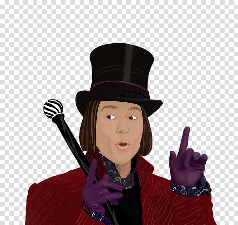 Willy Wonka transparent background PNG clipart