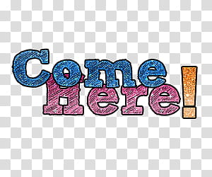 come here clipart