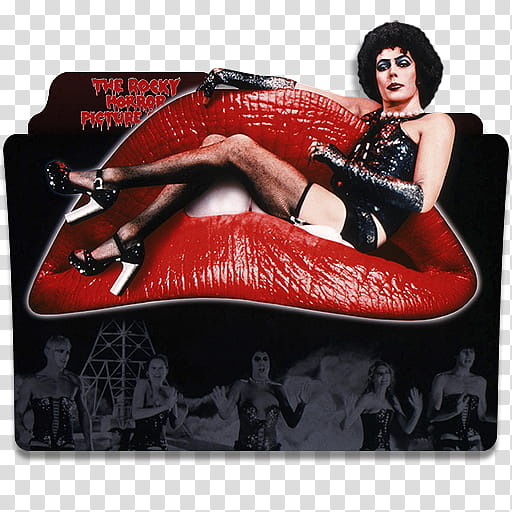 Broadway Musicals Collection Folder Icon , The Rocky Horror Show v transparent background PNG clipart
