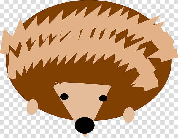 Animal, Hedgehog, Cartoon, Echidna, Erinaceidae, Porcupine, Snout transparent background PNG clipart