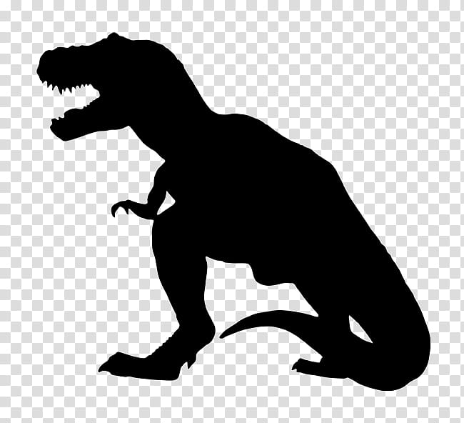 Velociraptor, Tyrannosaurus, Giganotosaurus, Dinosaur, Theropods, White, Head, Silhouette transparent background PNG clipart