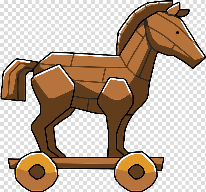 computer horse