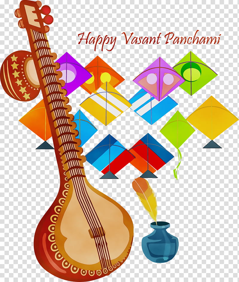 string instrument musical instrument string instrument indian musical instruments plucked string instruments, Vasant Panchami, Basant Panchami, Saraswati Puja, Watercolor, Paint, Wet Ink, Folk Instrument transparent background PNG clipart